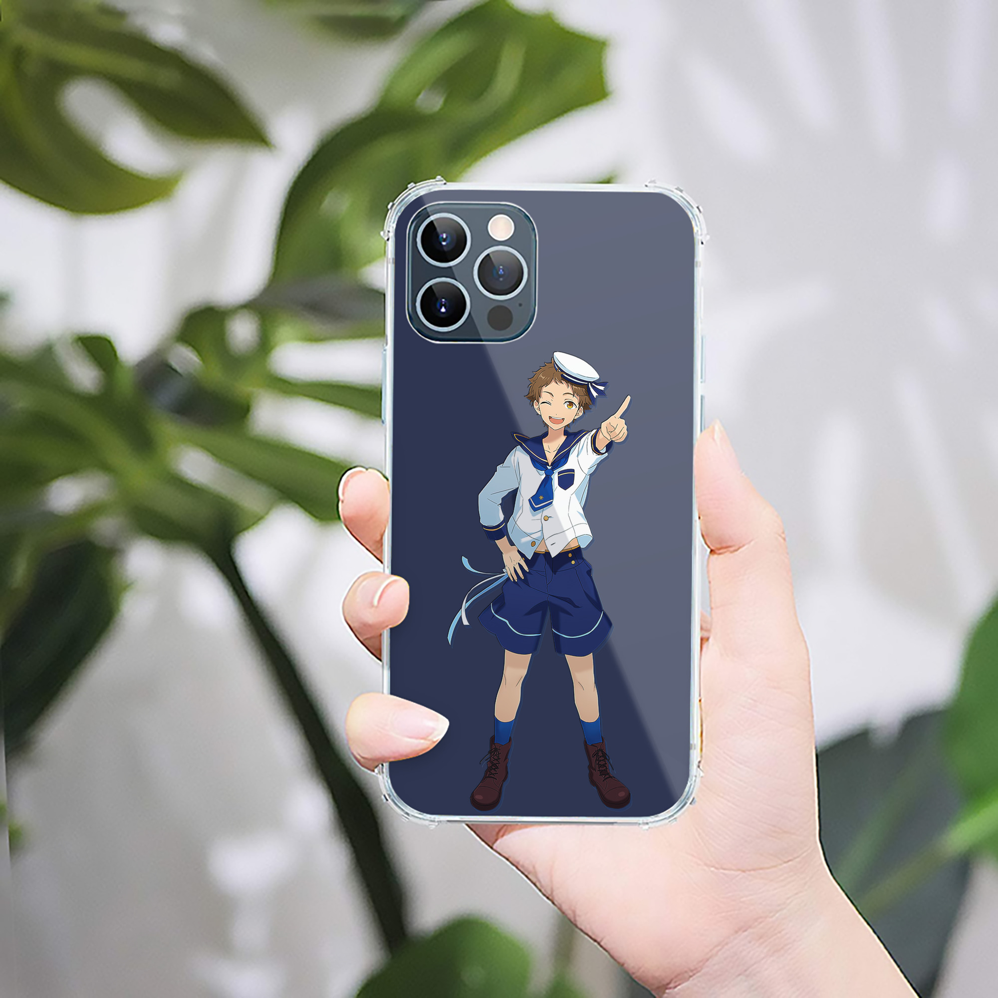 （画像用） あんさんぶるスターズ! Ensemble Stars 【iPhone 12シリーズ対応】透明スマホケース（クリアソフトケース）
